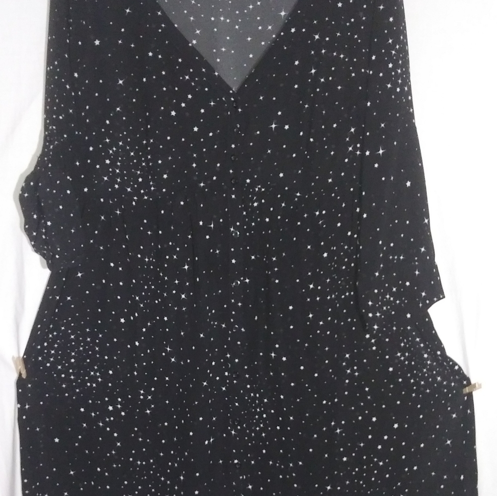 Torrid Star Print Dress *NO LINER* Size 0